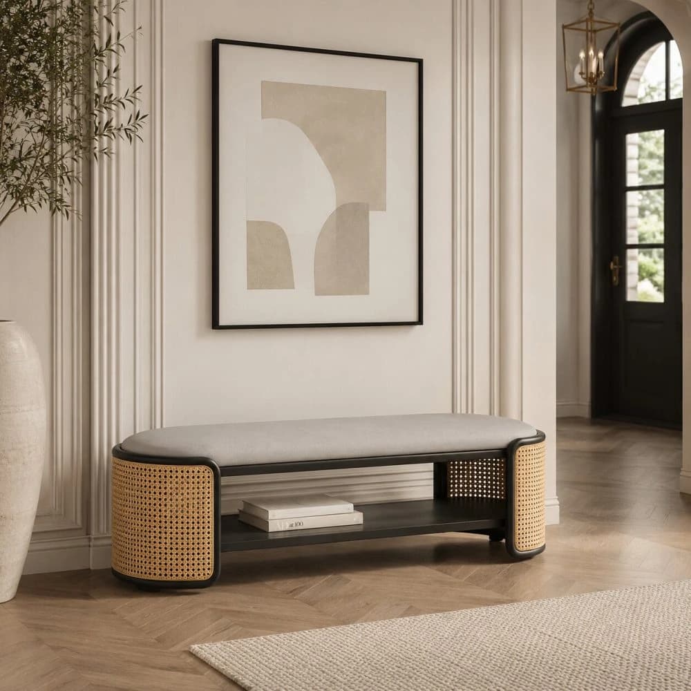Linen Storage Ottoman