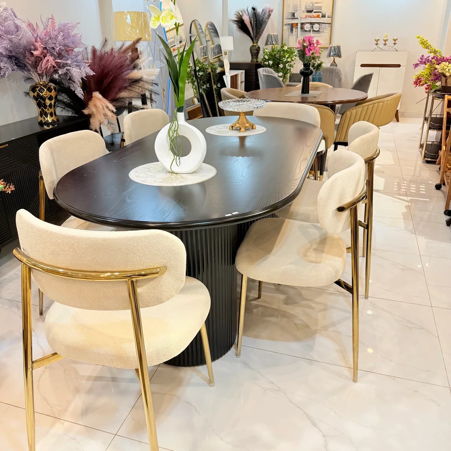 Ash Wood Dining Table